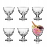 Set 6 Cupe Sticla Inghetata 290ml Uniglass Sonia 44851 DNC