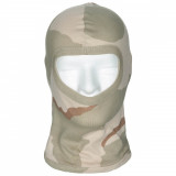 Cagula Bumbac, Subtire si Elastica Adult Balaclava &quot;1 gaura&quot; Desert MFH 10902Z