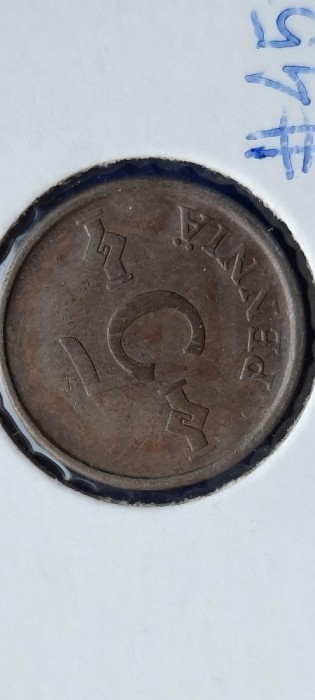 FINLANDA 5 PENNIA 1963