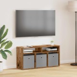 vidaXL Bucătărie joasă cu sertar Lemn vechi 87 x 27,5 x 43 cm 8000586