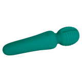 Vibrator Eve&#039;s Petite Private Pleasure Wand Silicon USB Verde