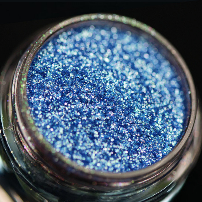 Pigment PK47(albastru) Sparkle/Microglitter pentru machiaj KAJOL Beauty, 1g