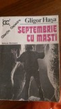 Septembrie cu masti Gligor Hasa 1985