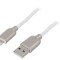 Cablu USB Lightning 2m Alb