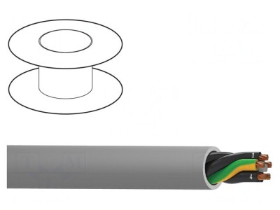 Cablu MACHFLEX 350YY neecranat 10G1mm2 100m foto