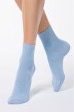 Șosete Damă din V&acirc;scoză (Micromodal), CLASSIC 000, 36-37 (23), Turcoaz &Icirc;nchis