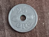 C50 - Moneda foarte veche - Danemarca - 25 ore - 1934, Europa