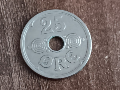 M3 C50 - Moneda foarte veche - 25 ore - Danemarca - 1934 foto