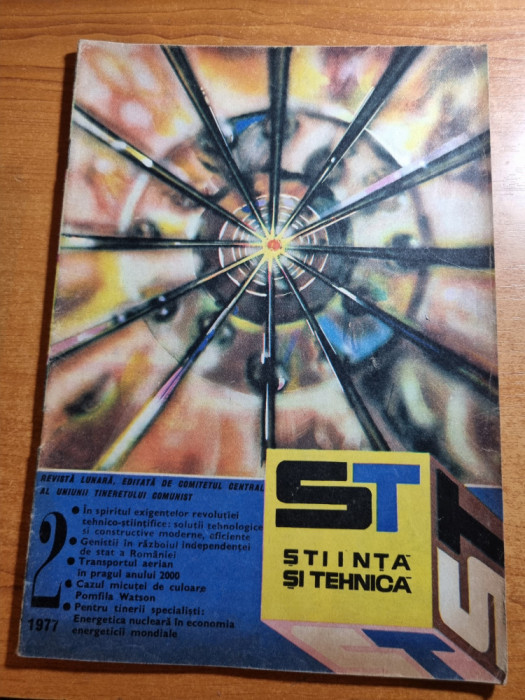 stiinta si tehnica februarie 1977-energetica nucleara,genestii in razboi