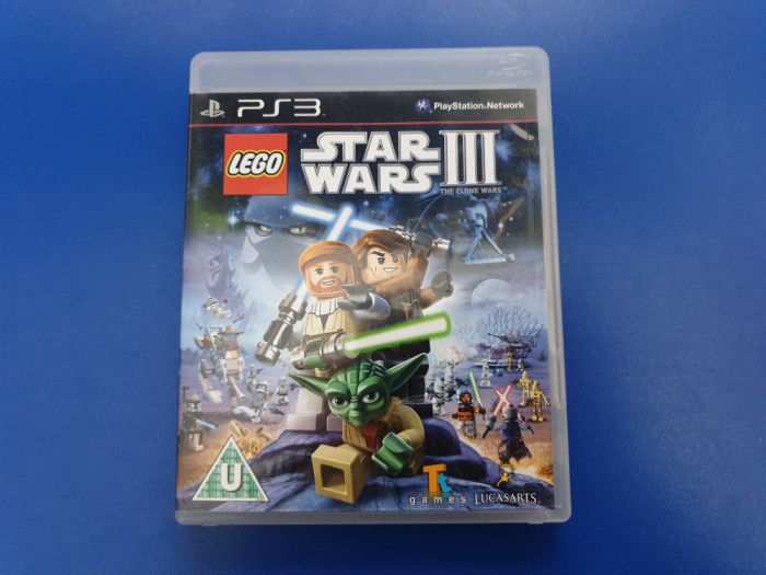 LEGO Star Wars III: The Clone Wars - joc PS3 (Playstation 3)