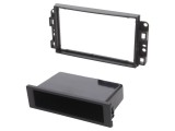Cadru radio Chevrolet 2 DIN negru ACV pentru instalare auto