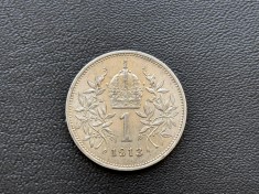 Moneda Austria 1 Coroana 1913 Korona Coroane Viena