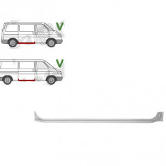 Prag metalic VOLKSWAGEN TRANSPORTER (T4)/CARAVELLE/MULTIVAN, 07.1990-03.2003, partea Dreapta, KLOKKERHOLM, otel 1,00 mm, otel galvanizat; sub usa gli