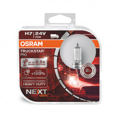 SET 2 BECURI CAMION 24V H7 70 W TRUCKSTAR PRO +120% NextGen OSRAM