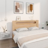 VidaXL Noptiere de perete, 2 buc., gri sonoma, 50x36x25 cm 816853