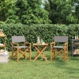 vidaXL Scaun de sufragerie Maro și gri deschis 56 x 54 x 87 cm 42032680
