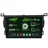 Cumpara ieftin Navigatie Toyota RAV4 (2013-2018), Android 13, Z-Octacore 8GB RAM + 256GB ROM, 9 Inch - AD-BGZ9008+AD-BGA10002+AD-BGRKIT092