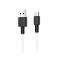 HOCO X29 Carbon cablu de date USB la Micro-USB-Lungime 1 Metru-Culoare Alb