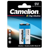 Baterie Alcalina 9V 6F22 6LR61 Camelion Digi Blister 1