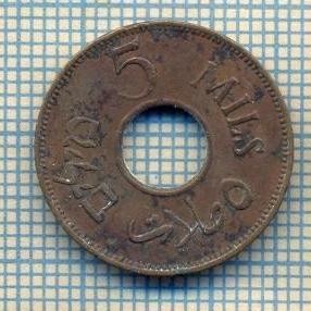 12187 MONEDA -PALESTINA - 5 MILS -ANUL 1942 -STAREA CARE SE VEDE foto