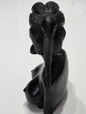 Statueta vintage africana din Guineea foto