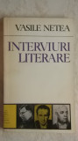 Vasile Netea - Interviuri literare, 1972, Minerva