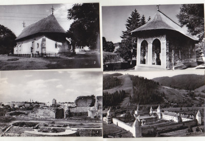 bnk cp Pliant 1964 Monumente istorice din nordul Moldovei - 10 cp foto