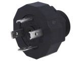 Conector cu Valvă Soclu Format A 18mm 4 PIN 16A