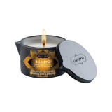 Lum&acirc;nare pentru masaj KAMASUTRA Ignite Coconut Pineapple, cu unt de shea, aromă de cocos și ananas, 170 gr