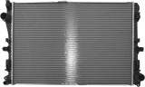 Radiator Mercedes Clasa C, motor: 1.5 T, 2.0 T, intrare/iesire conectare rapida, 640x446x16, OEM/OES, Aluminiu/ Plastic brazat, 0995001703; 995001703
