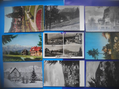 HOPCT LOT NR 235 PREDEAL -JUD BRASOV -9 CARTI POSTALE-RPR-CIRCULATE foto