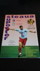 Program fotbal STEAUA - FC LIVERPOOL 2003 Cupa UEFA foto