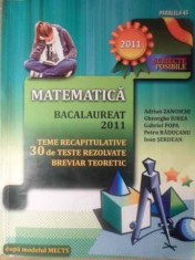 MATEMATICA BACALAUREAT 2011-ADRIAN ZANOSCHI SI COLAB.-262695