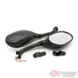 Set oglinzi quad/atv universale, culoare neagra, M8 x 1,25, xtr Cod Produs: MX_NEW BOS-910