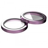 Folie de protectie Camera Spate Etteri pentru Apple iPhone 16 Plus / 16, Sticla Securizata, Roz