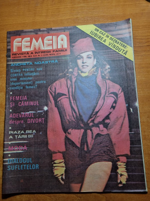 revista femeia februarie 1990-bianca brad,tamara bucuiuceanu,printesa margareta foto