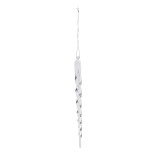 Decoratiune Craciun, tip turture, transparent, 15 cm, SD24-15-01, set 12 bucati