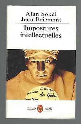 Impostures intellectuelles Alan Sokal, Jean Bricmont foto
