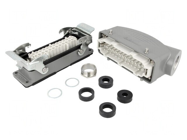 Conector HDC 24B Tată-Mamă 24PINS
