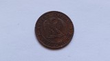 Franta -2 Centimes 1856BB, Europa