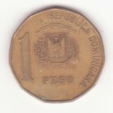 Republica Dominicană 1 peso 1997 - Juan Pablo Duarte y Diez.