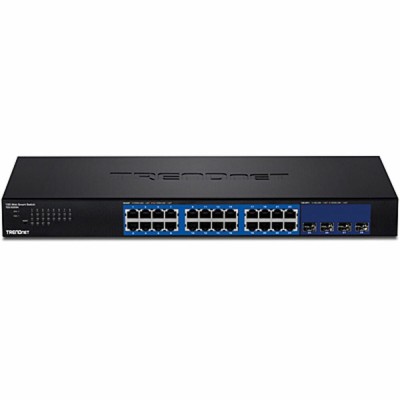 Switch Trendnet TEG-30284 1000 Mbit/s Negru foto