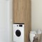 Dulap MS 2U Polite, 65x60x199 cm, Stejar K003