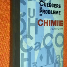 Culegere de probleme de chimie pentru licee - Tănase, Podăreanu 1966