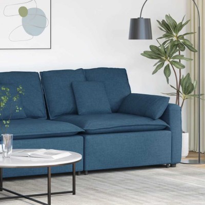 vidaXL Modul modular de capăt pentru cotieră canapea cu perne 100 cm 4104394 foto