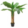 VidaXL Bananier artificial 9 frunze 120 cm verde