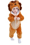 CLD133-819 Pijama kigurumi pentru bebelusi din material moale si pufos