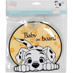 Semn de avertizare Baby on Board 101 Dalmatieni TataWay CZ10458