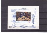 1974 , ROMANIA , LP 849 , Centenarul UPU , Colita nedantelata - MNH