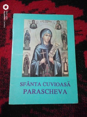 Sfanta cuvioasa Parascheva foto